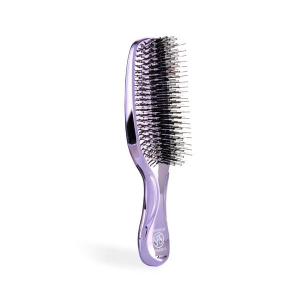 Расческа для кожи головы и волос "Ворлд Премиум" Scalp Brush World Premium фиолет